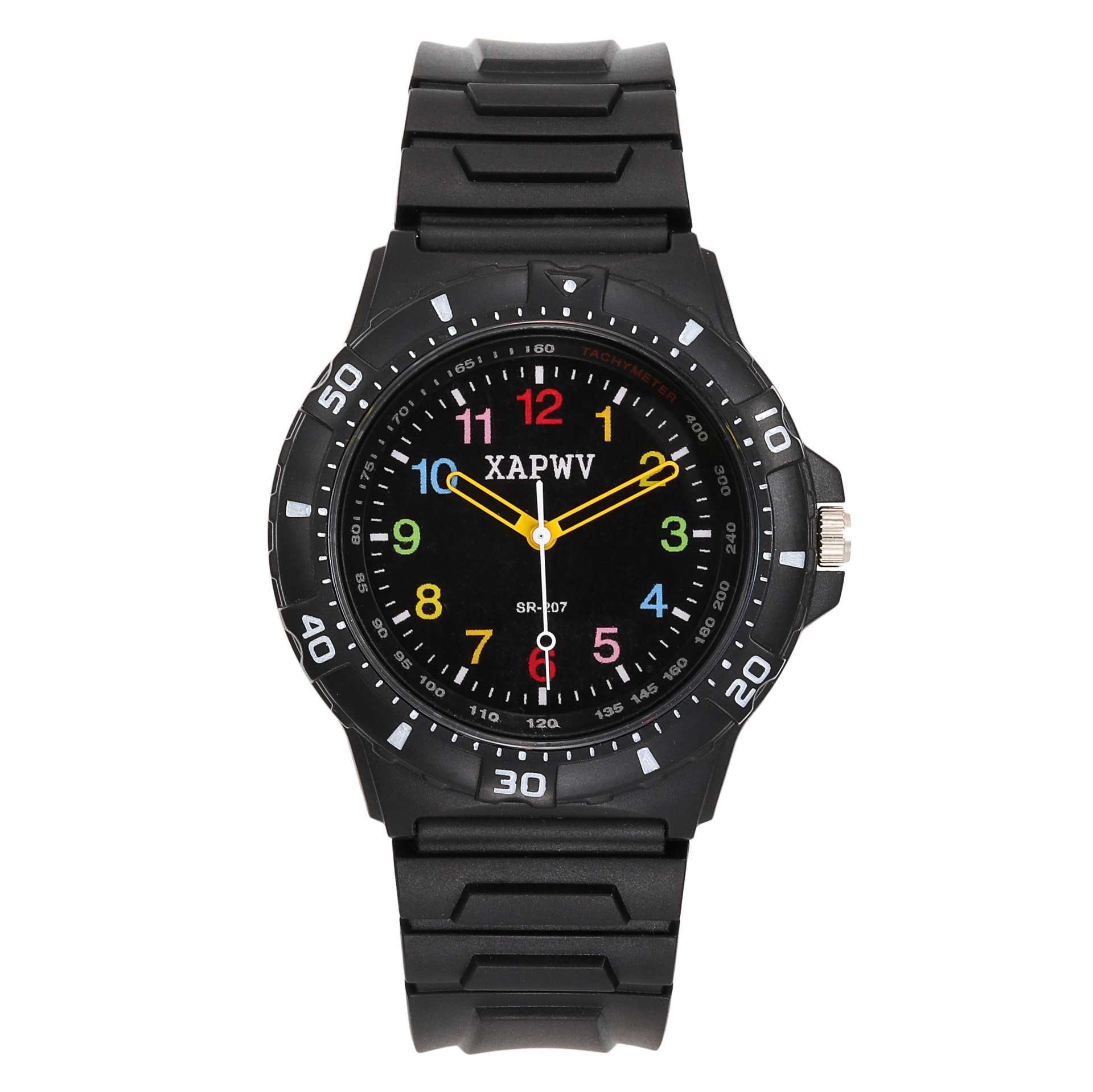 waterproof children's quartz silicone watch for students