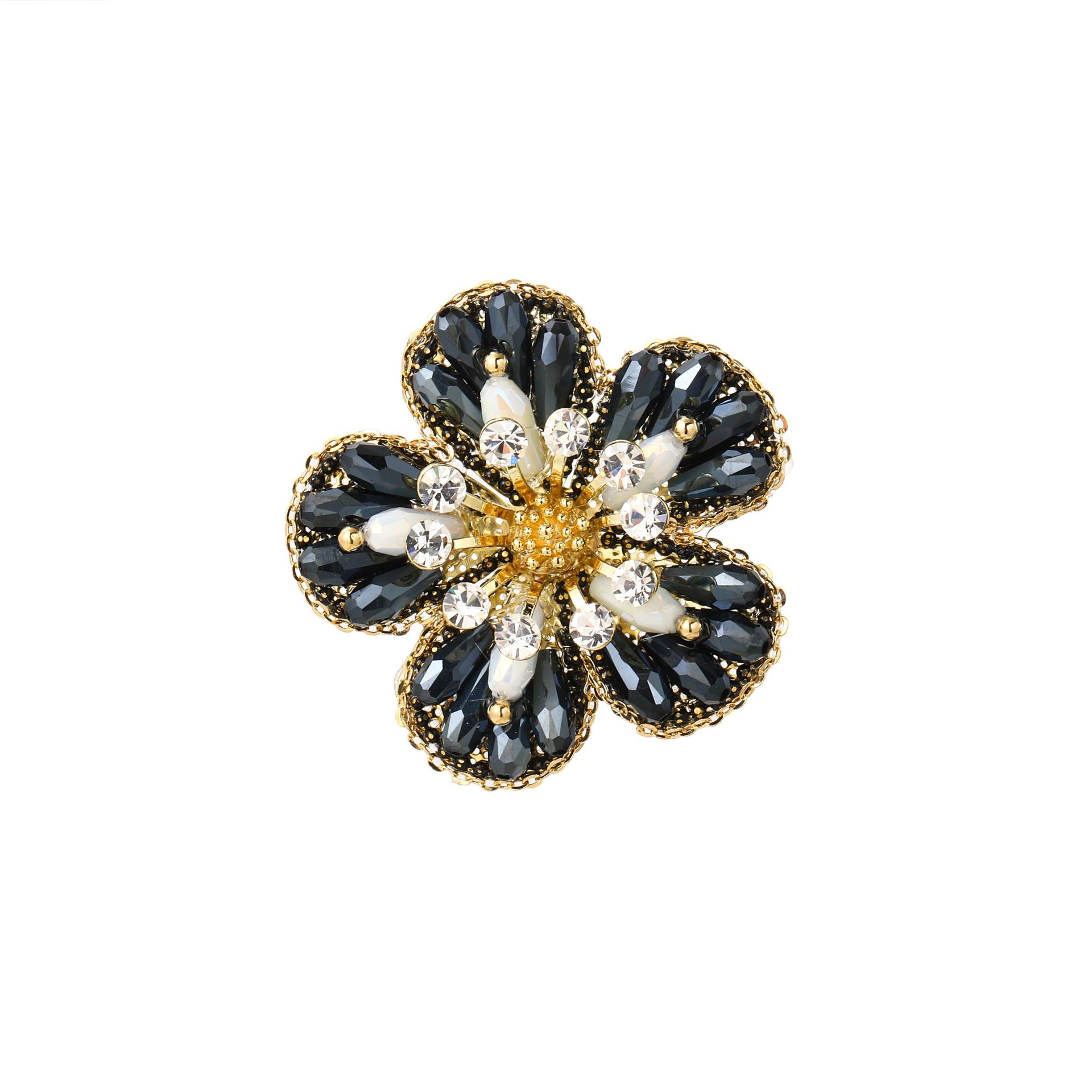 Elegant Flower Copper Women's Brooches display picture 8