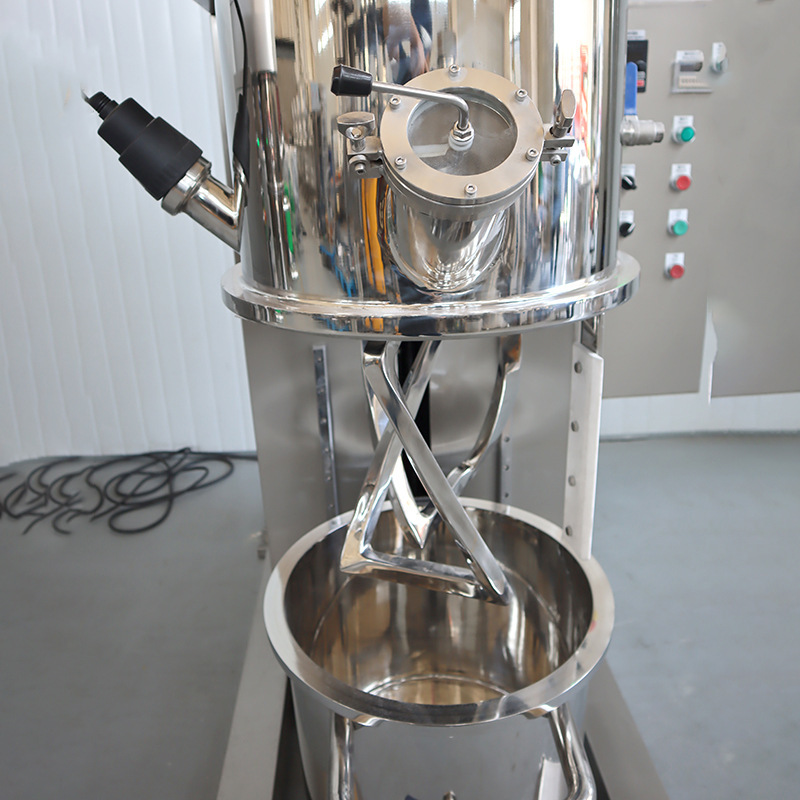 ダブルプラネタリーミキサー 50L 真空垂直樹脂シリコーンハイドロゲルプラネタリーパワー混合分散ミキサー