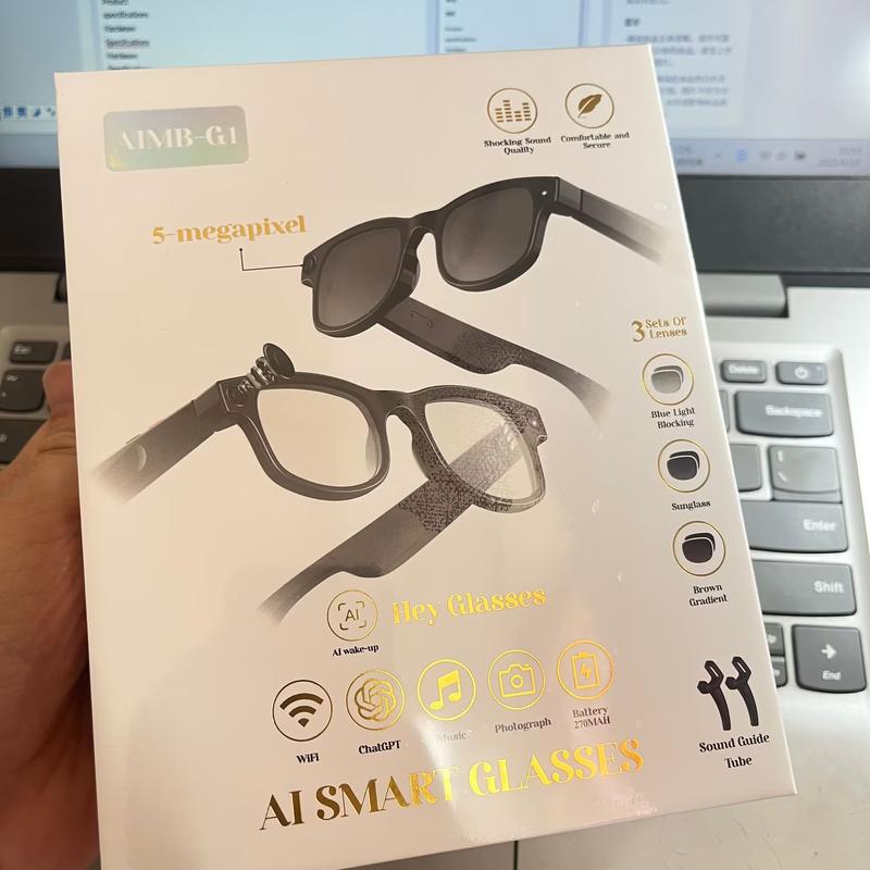 2026 New Smart Bluetooth Glasses G1 High-Quality Call Quality, Waterproof, Voice Assistant, Anti-Blue Light Sunglasses, Music Playback 2026 New Smart Bluetooth Glasses G1 High-Quality Call Quality, Waterproof, Voice Assistant, Anti-Blue Light Sunglasses, Music Playback