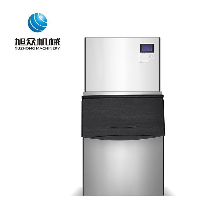 Xuzhong máquina de hielo tienda de té de leche comercial gran bar automático ktv café mariscos olla caliente pequeña gran capacidad