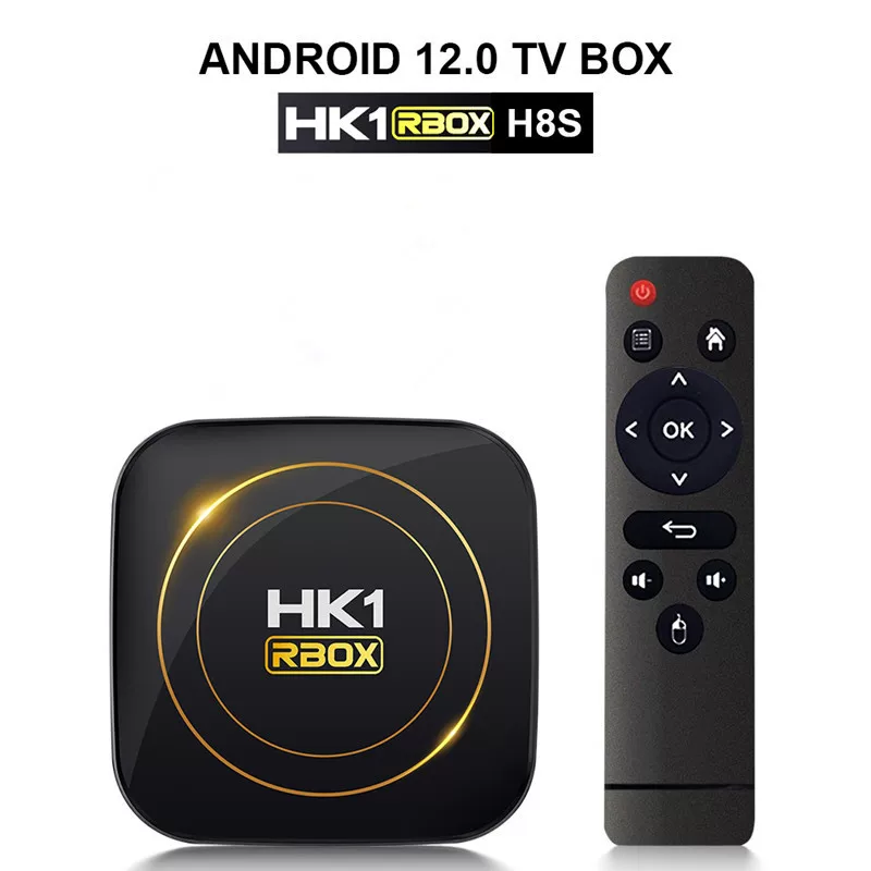 HK1 RBOX H8S набор - приставка H618 Android 12.0 4GB/64GB HD двухдиапазонный WIFI BT4