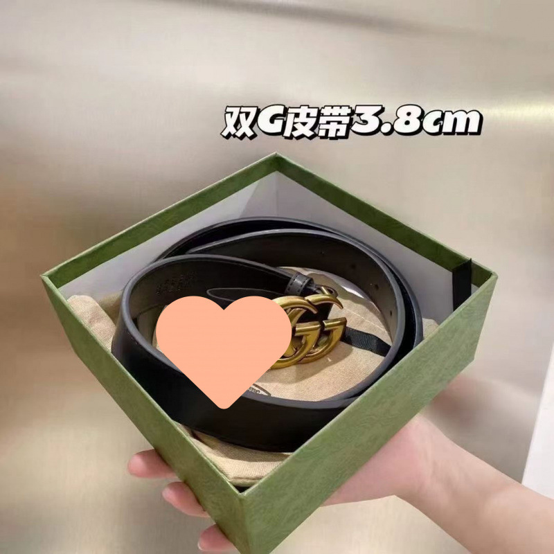 Q牛皮女士真皮新款男女字母皮带时尚百搭腰带装饰休闲裙子牛仔裤L|undefined