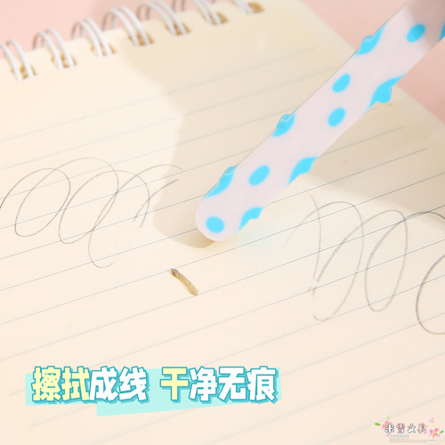 Creative long cookie shaped eraser student supplies children's gifts cartoon cute graffiti pencil eraser wholesale