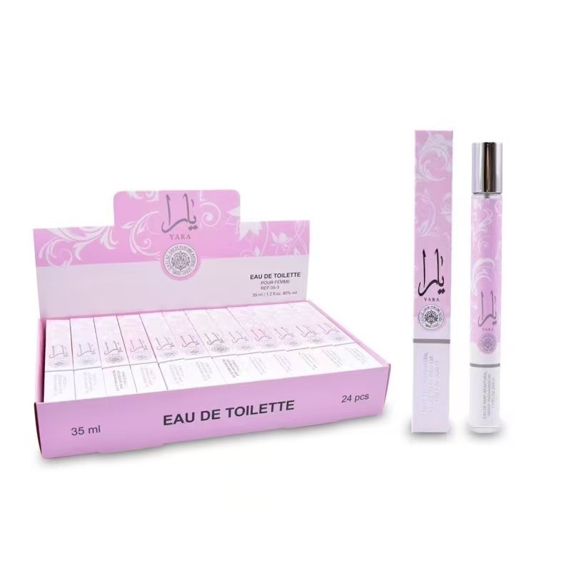 阿拉伯跨境35ml外贸香水lattafa yara perfumes女士试管香水批发|undefined