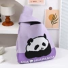 4301-2 сиренево-фиолетовый (панда с руками на груди)