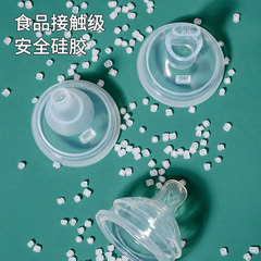 Aidooqi Newborn Square Asymmetric Nipple for Big Babies, Learning to Drink Duck Mouth One-Size Direct Drinking Water Nipple