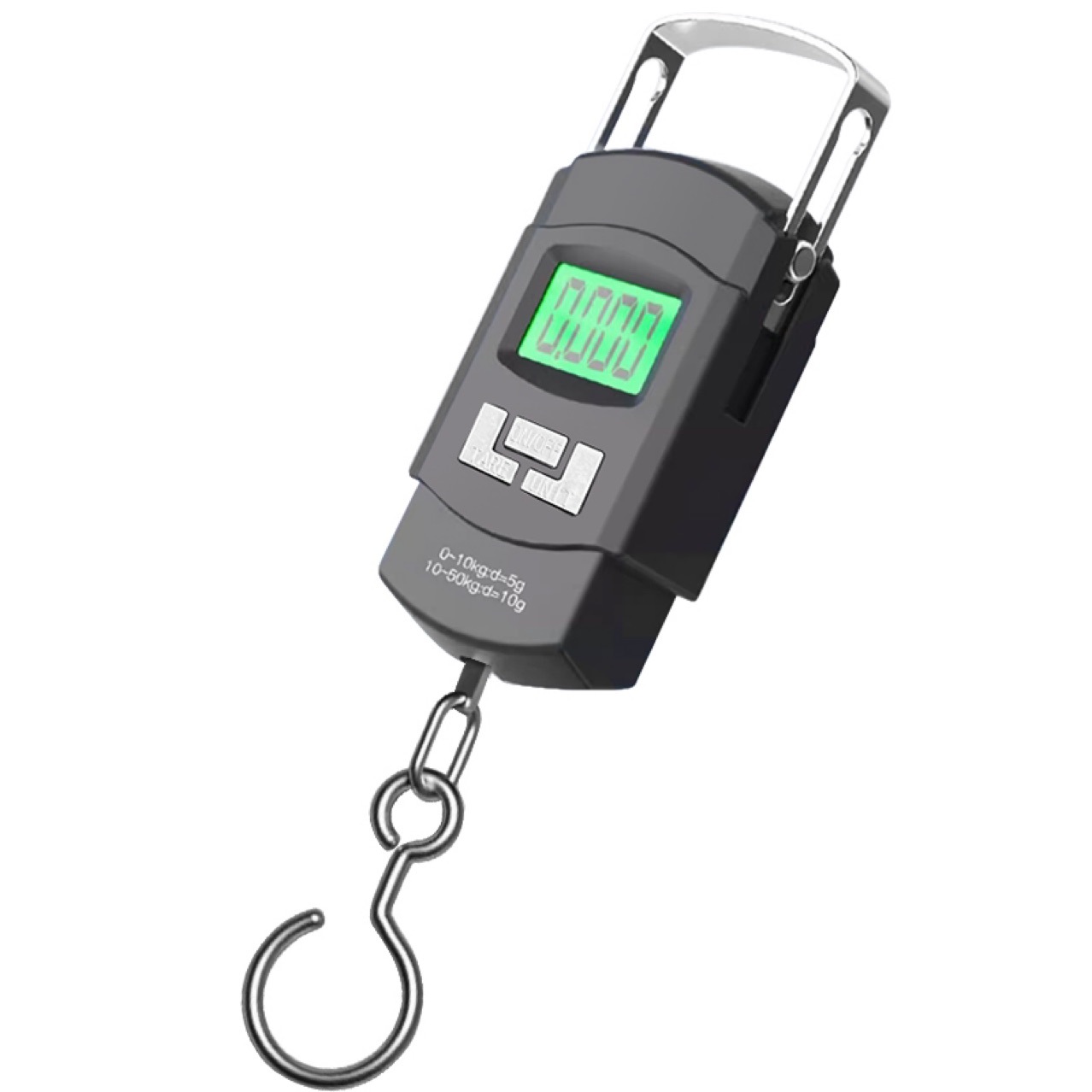 高精度手提电子秤家用弹簧厨房剪刀小型便携式迷你称鱼器吊勾小称