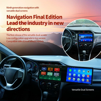 Navigation Expansion Screen Modification — Car display