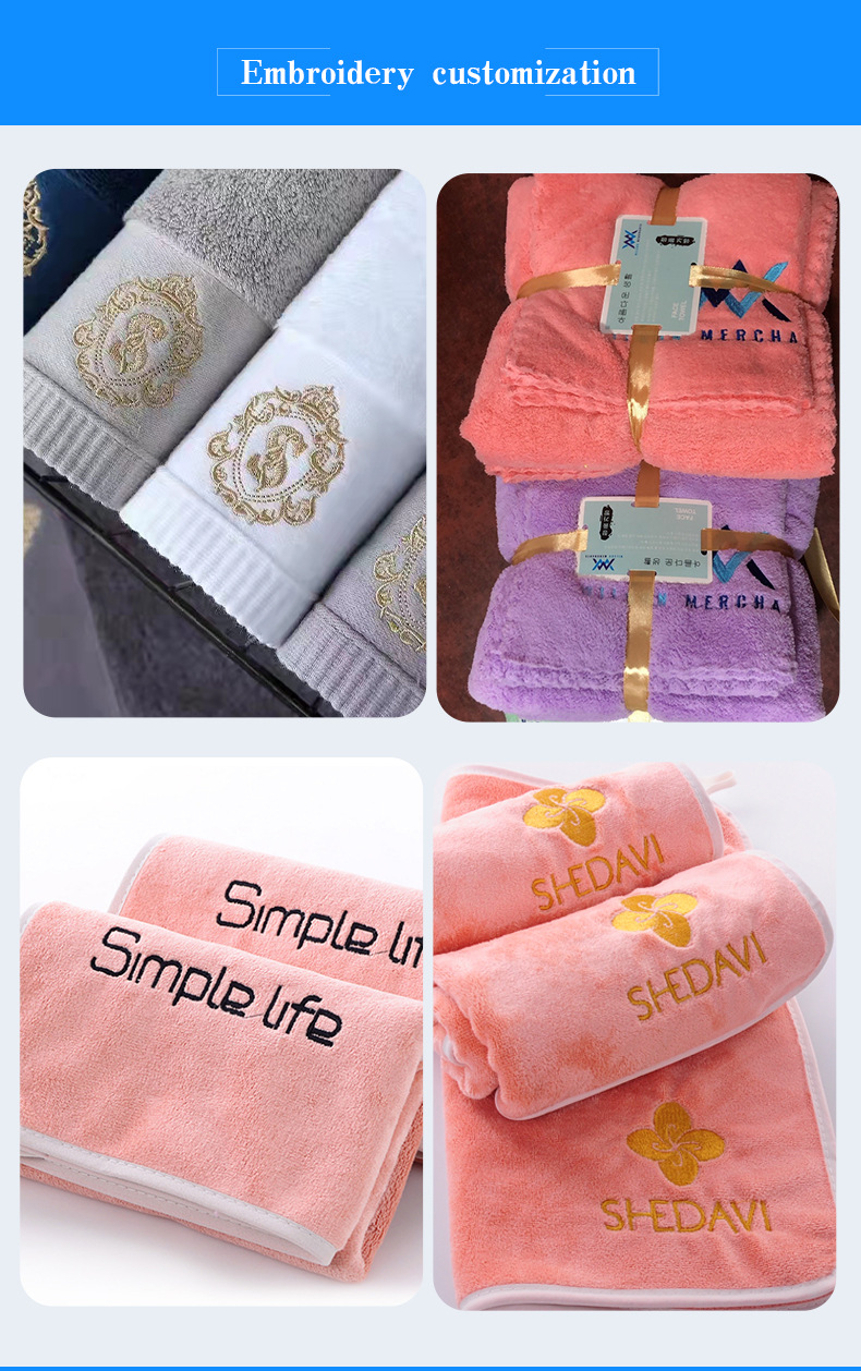 Ultrafine Fiber Towel Dış Ticaret Çapraz Sınır Araba Yıkama Havlusu 250gsm 30*40cm Mutfak Ev Kullanımı Havlusu Örgü Polyester