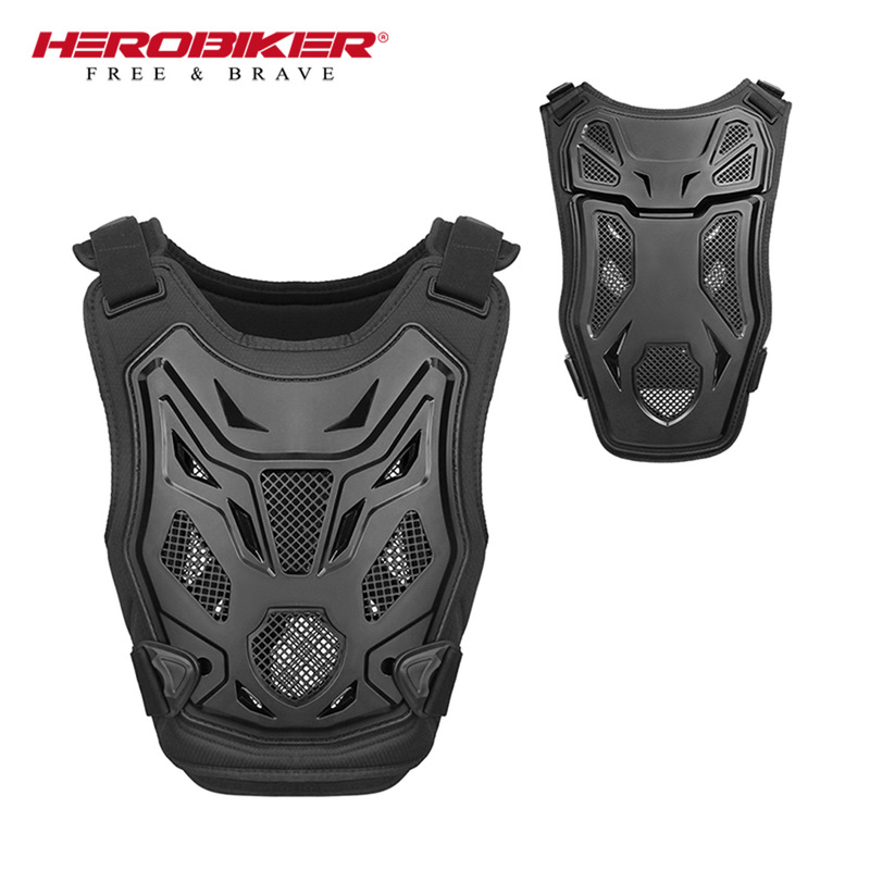 Motorcycle Armor Jacket, Off-Road Riding Protective Gear, Chest Protection, Anti-Fall Vest, Trail Bike Rally Racing Rider Equipment