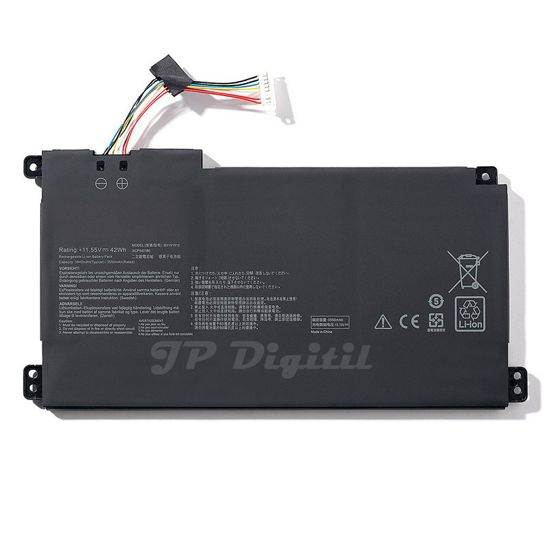 Suitable for ASUS E410M E410MA E510M E510MA L410MA B31N1912 laptop battery
