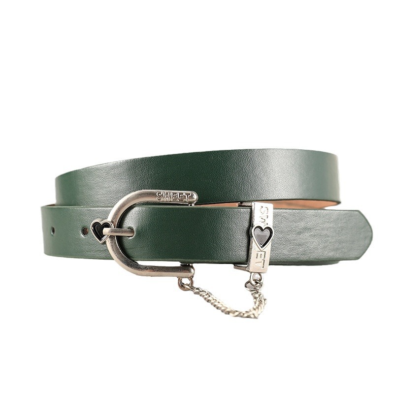 Nieuwe populaire riem voor vrouwen, naaldgespriem, leren riem, veelzijdige jeansriem, jurkriem, bijpassende kleding_voghion.com