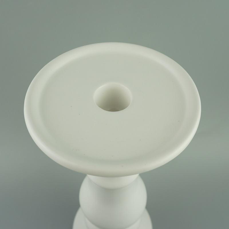 Ventas transfronterizas candelería de cerámica candelería decoración decorativa decoración para el hogar cena candelería aromática geometría candelería