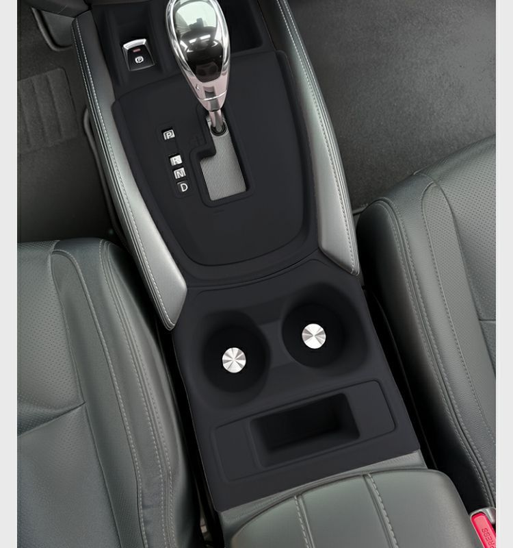 Suitable for Nissan X-Trail Central Control Silicone Pad Water Coaster Gear Panel Protective Sticker Interior Modification Decorative Supplies