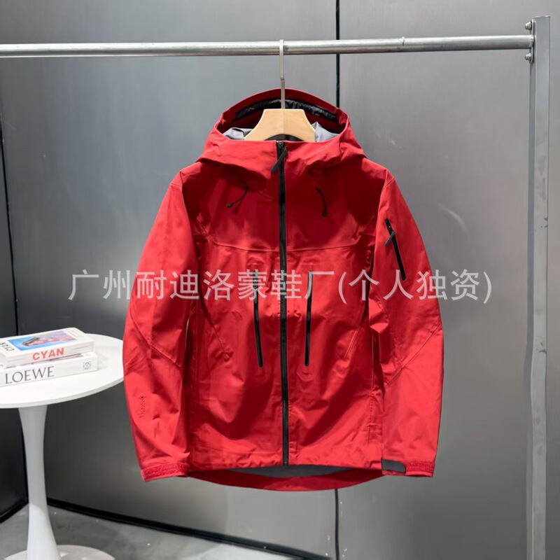 纯原鸟家同款SV7 防风防水三层压胶硬壳冲锋衣男女户外登山运动服|undefined