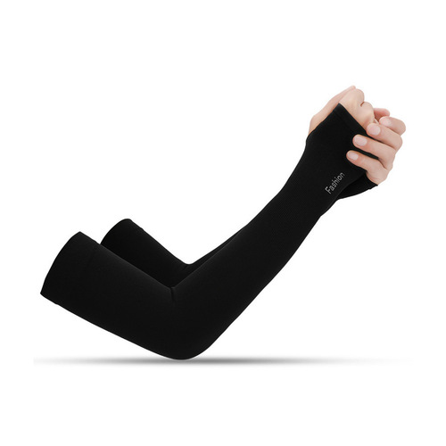 Ice silk sunscreen sleeves for men and women in summer cycling cool sleeves outdoor sports arm sleeves sunshade and breathable HB04