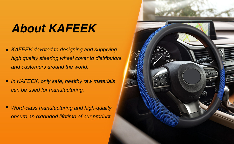 Cross-Border Hot-Selling Ice Silk Car Steering Wheel Cover, Breathable Anti-Slip Microfiber Steering Wheel Cover for All Seasons