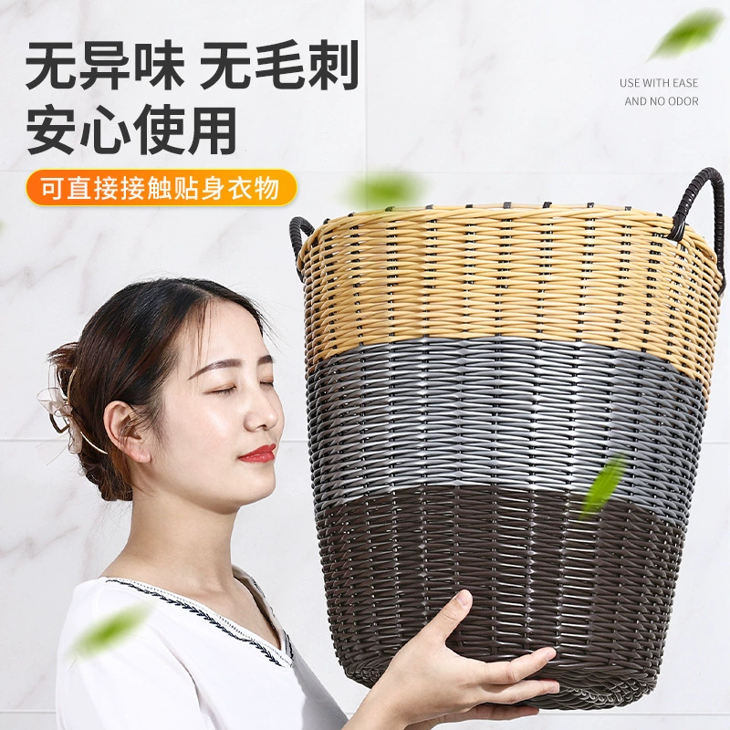 Laundry basket, foldable storage basket, plush toy