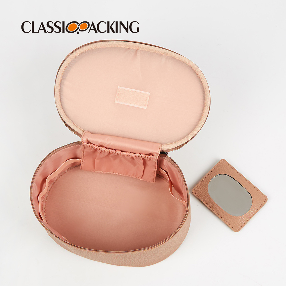 Gran capacidad caso cosmético portátil con espejo fotografía al aire libre maquillaje profesional belleza herramientas caja de almacenamiento