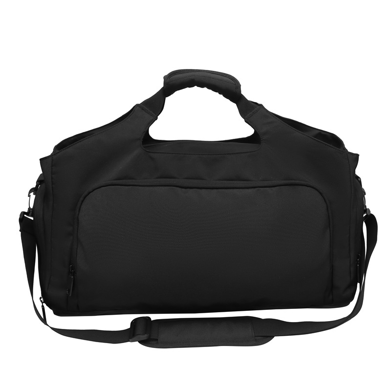 Bolsa de viaje de gran capacidad de color sólido, bolsa de moda, bolsa de mano, bolsa de zapatos independiente, bolsa de ejercicios, bolsa de yoga para mujeres