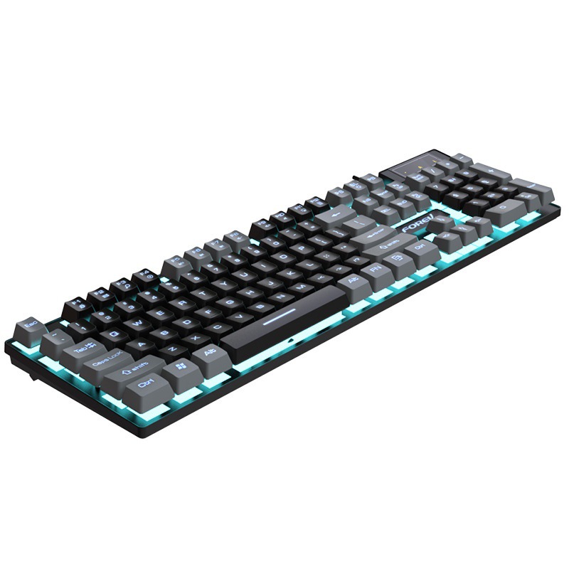 Juegos de E-Sports para Logitech Color Combination Keyboard FVQ8 Cable Luminous Color Colliding Mechanical Touch Aceptado