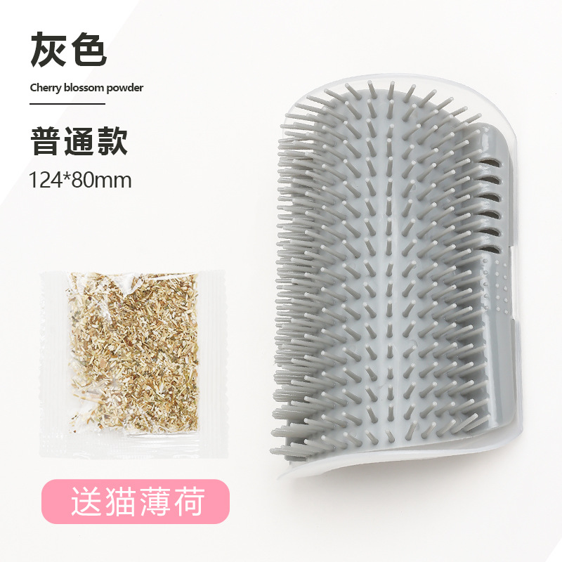 Venta caliente, dispositivo de picazón para gatos, artefacto de piel para frotar en la esquina, tablero de agarre para gatos, sin migajas, cosquillas en la cara, juguete para gatos