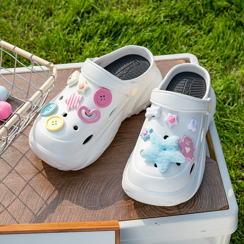 Nangbo Wan толстая донная обувь женская летняя новая противоскользящая стагнация фекалий EVA