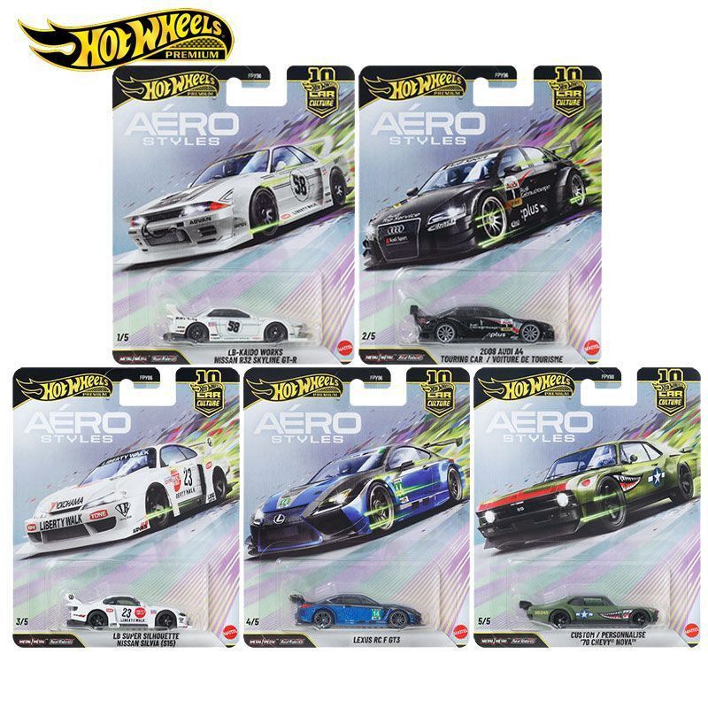 In-stock authentic Hot Wheels car culture aerodynamic style Nissan Skyline S15 Audi A4 alloy car In-stock authentic Hot Wheels car culture aerodynamic style Nissan Skyline S15 Audi A4 alloy car