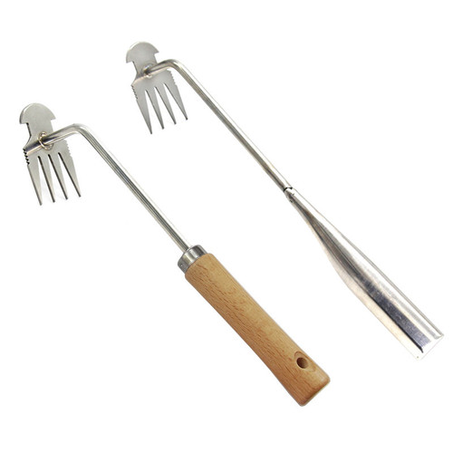 Weed pulling artifact rake small shovel weed puller wild vegetable gardening weeding tool hook grass stainless steel drafting seedling starter