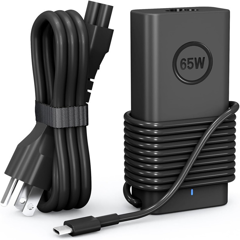 65Wusb-C Is Suitable for Dell Laptop Charger Xps13 Dell Latitude Adapter 5Th Generation