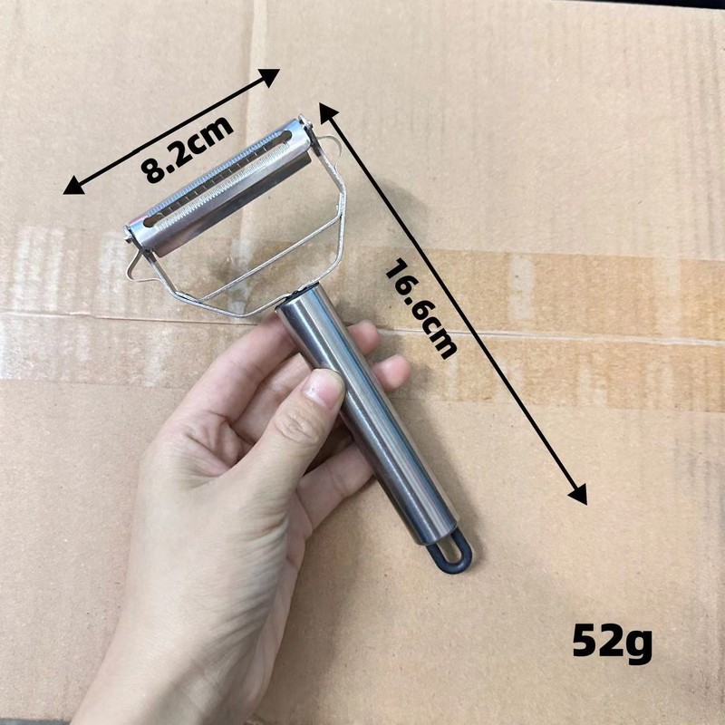 多機能304ステンレス三合一皮削り刀厨房用具二重削り|undefined