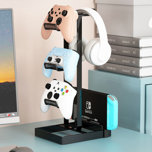 Game console handle bracket headset suitable for ps5 ps4 xbox switch bracket storage hanging storage rack