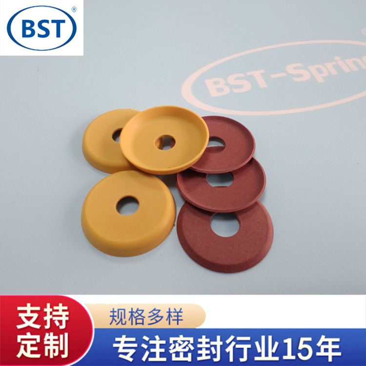 宝斯特供应四氟PI无油打气泵活塞环 压缩机密封圈 真空泵皮碗