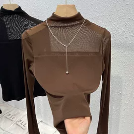 女式T恤;披肩;蕾丝衫雪纺衫