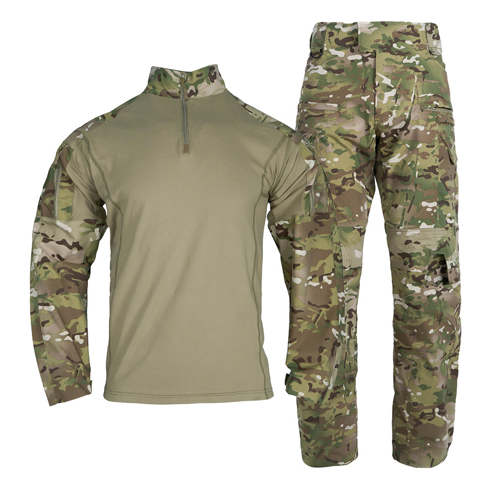 G4 Tactical Frog Suit – CP Camo & Army Green/Black, Breathable Training Suit, Sizes S-XXXL_voghion.com
