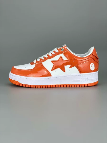 Orange -white
