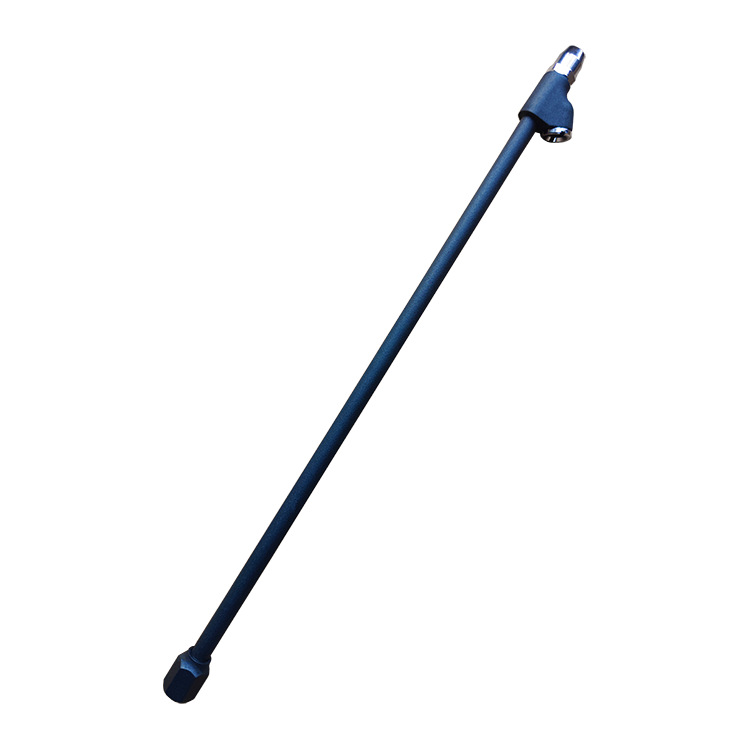 双头弯嘴充气杆 轮胎快速补气管 黑色打气充气杆 喷塑黑色打气杆