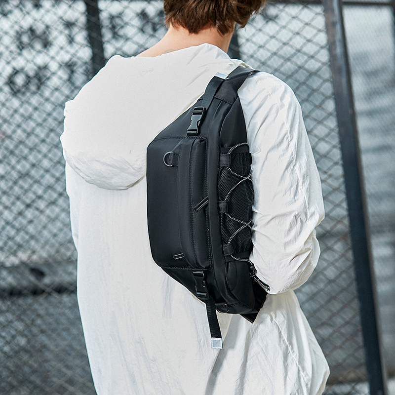 Fashion Chest Bag, Small Crossbody Backpack, Trendy Brand, Shoulder Bag, Men's Sports Bag, Casual Waist Bag_ipsvogv.com