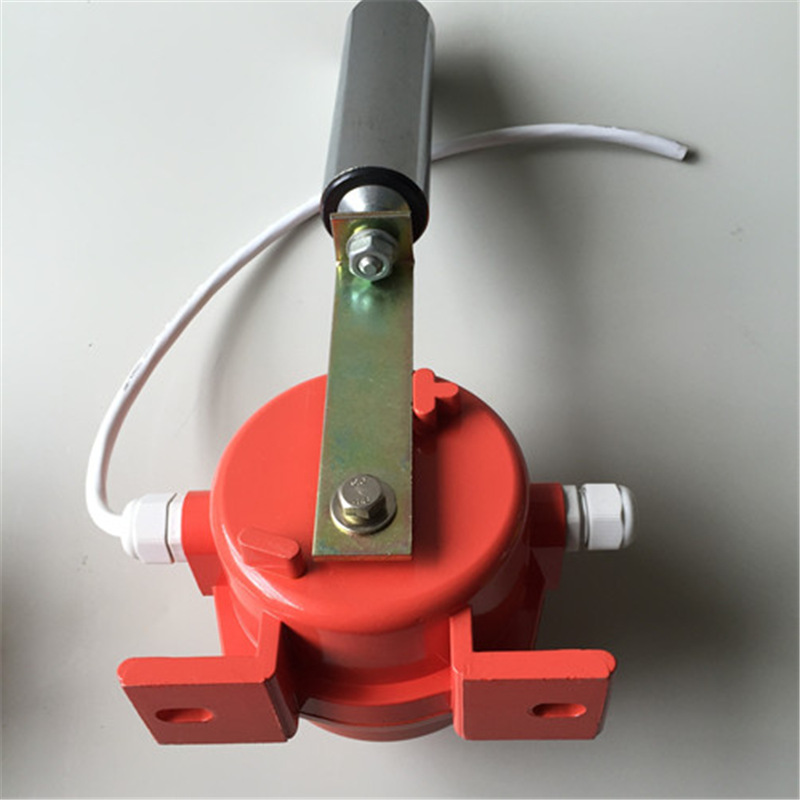 El interruptor de desviación de cinta a prueba de explosiones para equipos eléctricos giratorios bidireccionales es de seguridad intrínseca para uso en minería.