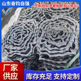 16A-1-60L东华自强链条工业单双三排弯板双节距空心农机 链轮齿形