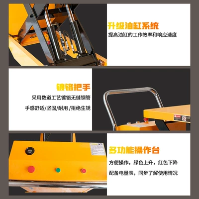 small mobile lift, hand-pushed: Avtomobil fırlanan platformaları