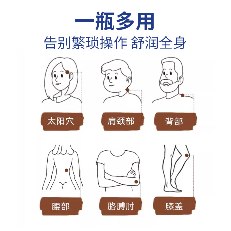 (Wholesale), soothing fragrant oil, massager full body 4
