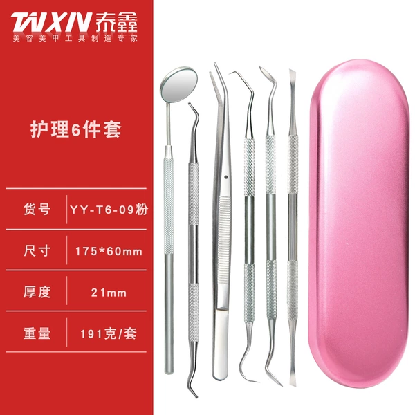 Tin box, set, 6 pieces