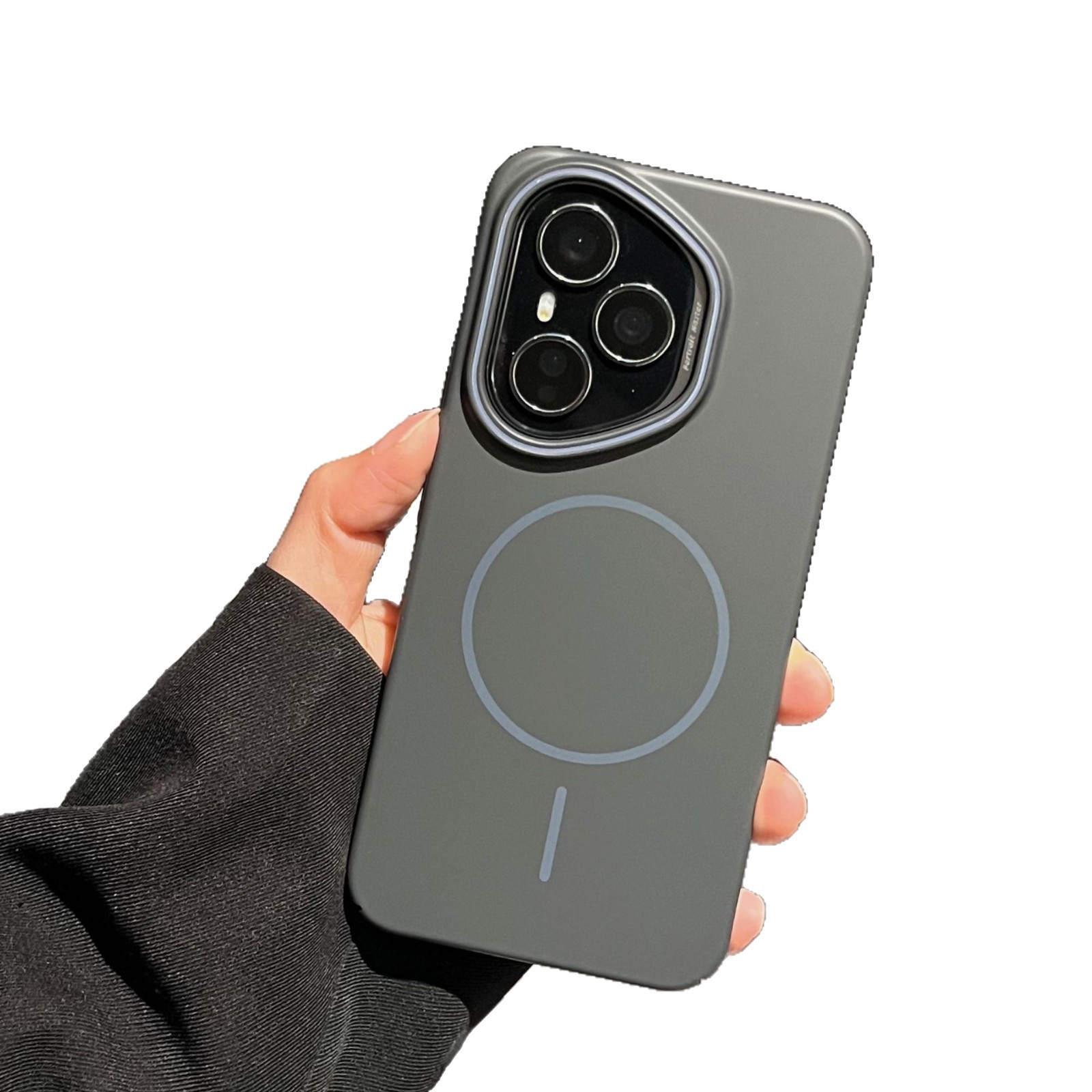 Aplicable a la carcasa del teléfono móvil Honor 400PRO nueva funda protectora de color de PC simple y suave con atractivo magnético Huawei P70ultra