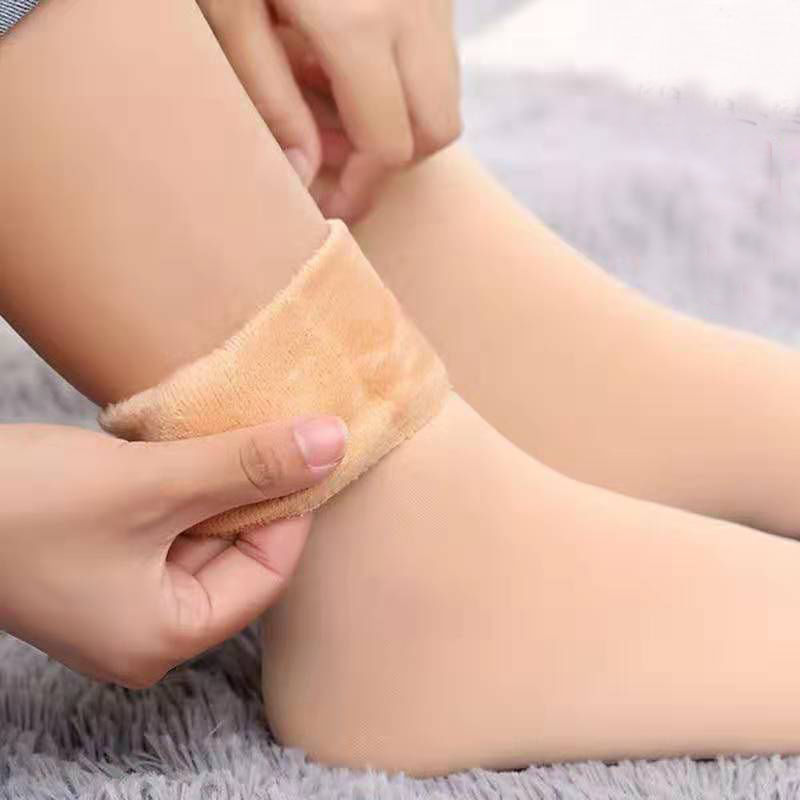 現物の女性の床の靴下とベルベットの厚い男女の中筒の卸売りの靴下の冬の保温の秋の月子の長い筒|undefined
