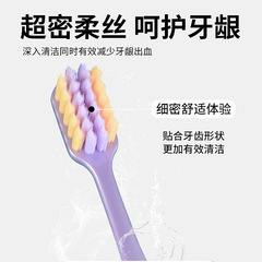 Benro Premium Soft Bristle Toothbrush Family Size Wide Head Cleaning Toothbrush Set of Five Manufacturer Price Wholesale Custom