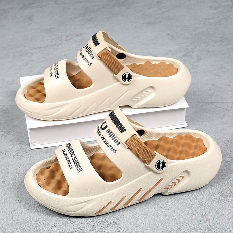 Verano nuevo estilo de moda outerwear zapatillas deportivas de moda zapatillas casuales zapatillas de playa casuales antideslizantes para hombres