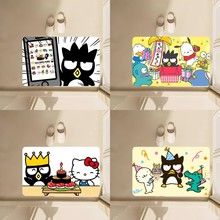 MINISO s-sanrio badz - maru防滑地垫浴室厨房卧室客厅入口地毯