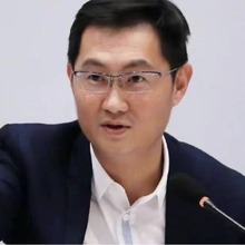 马化腾奥山同款ZY-110纯钛男个性无框环抱式佩戴商务眼镜框